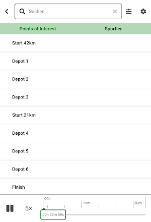 Time2Time Racemap Screenshot 2