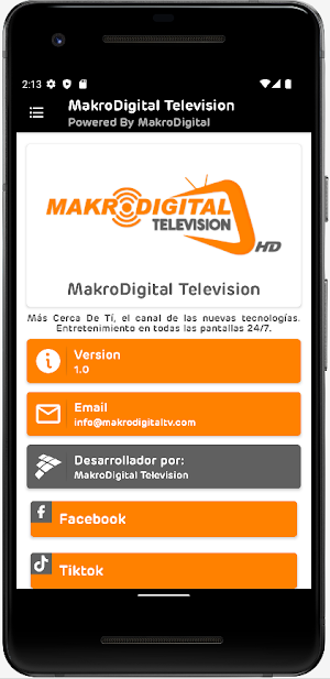 MakroDigital Television Screenshot 2