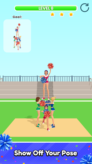 Cheerleader Squad 3D Screenshot 1