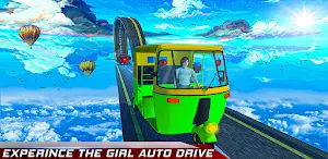 TukTuk AutoRickshaw Stunt Game Screenshot 1
