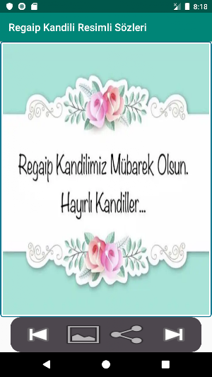 Regaip Kandili Resimli Mesajları 2020 Screenshot 3