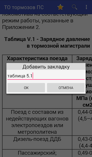 ТО тормозного оборудования ПС Screenshot 3