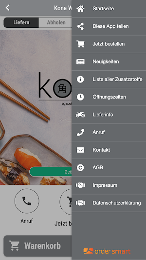 Kona Würzburg Screenshot 2