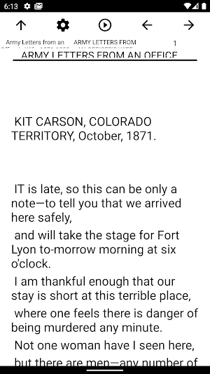 Book, Army Letters from an Officer's Wife, 18... Screenshot 1