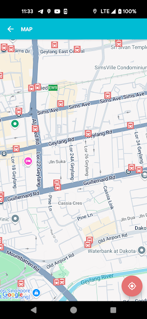 SGBusArrival Screenshot 3