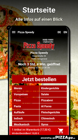 Pizza Speedy Abtsgmünd Screenshot 1