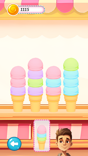 Ice Cream Sort Screenshot 1