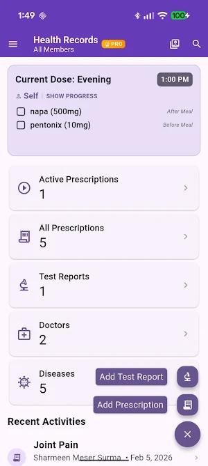 Simple Prescription Organizer Screenshot 0