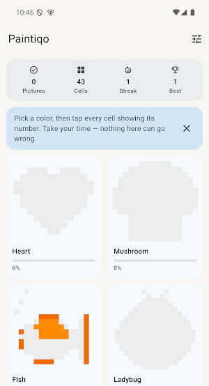 Paintiqo: Color by Number Screenshot 3
