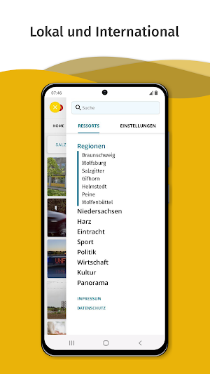 Braunschweiger Zeitung News Screenshot 1