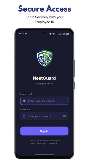 NestGuarding Employee Screenshot 0