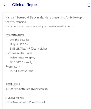 Cardiocare Screenshot 2