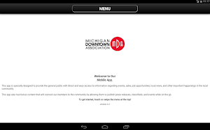 Michigan Downtown Association Screenshot 0