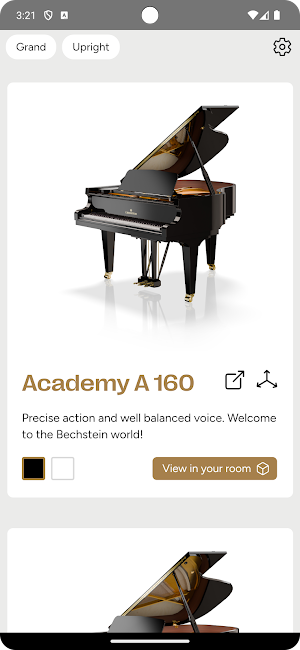 C. Bechstein Showroom Screenshot 1