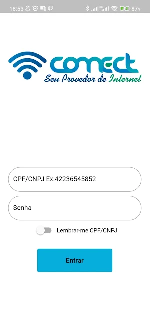 Central do Assinante CONNECT Screenshot 0