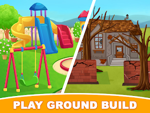 City Construction Vehicles - House Building Game Screenshot 1