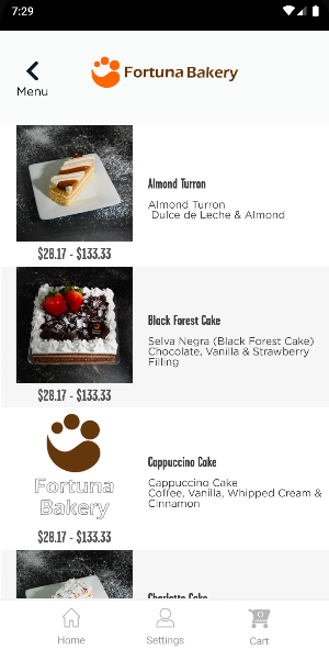 Fortuna Bakery & Cafe Screenshot 2