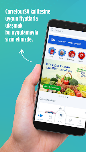 CarrefourSA Online Market Screenshot 0