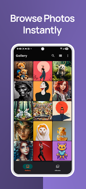 Liquid Gallery: Fast Photo App Screenshot 0