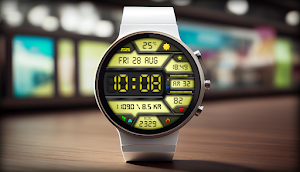 DIGI BURNADO WS17 Watch face Screenshot 1