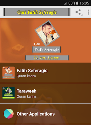 fatih seferagic quran mp3 Screenshot 0