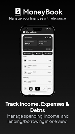 MoneyBook: Personal Finance Screenshot 1