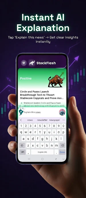 StockFlash: Stock Market News Screenshot 3