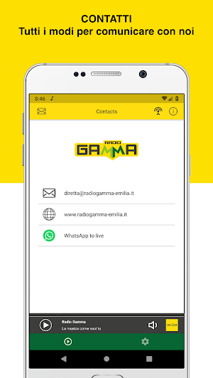 Radio Gamma Emilia Screenshot 3