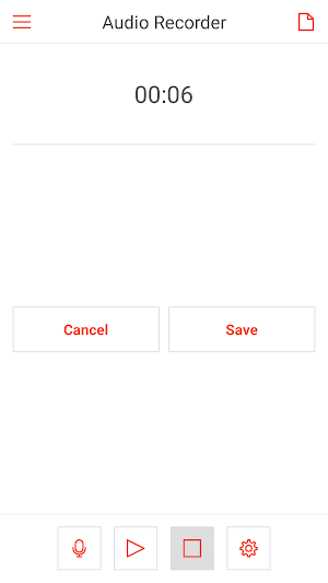 Audio Recorder (Voice Recorder, Sound Recorder) Screenshot 1