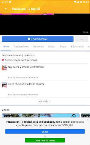 Huascaran TV Digital - App Ofi Screenshot 2