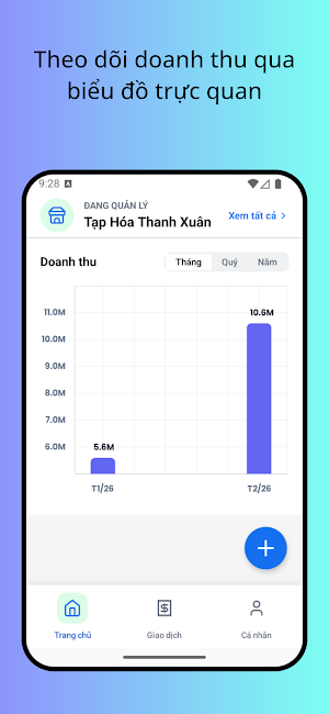 Kê khai doanh thu HKD Screenshot 0