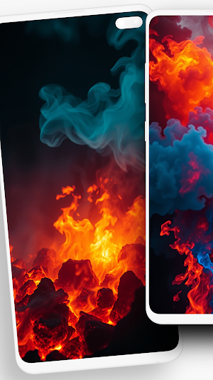 Fire and Smoke Wallpapers Screenshot 0