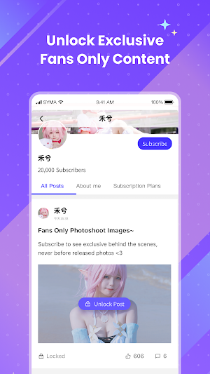 UniFans: Creators & Fans Hub Screenshot 3