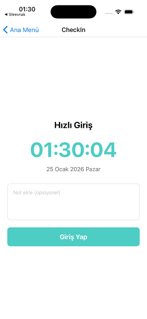 Puantaj Defterim Screenshot 1