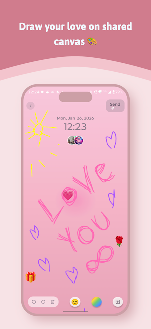 Lovii : Couples App Screenshot 0