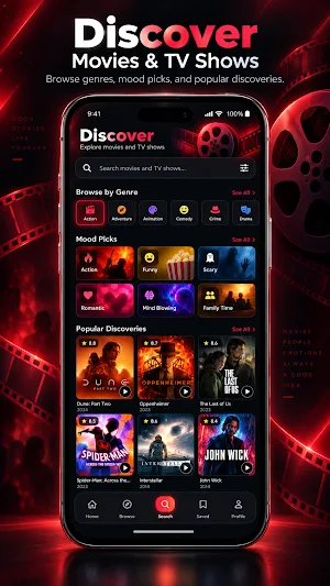 Movies Hub - Movies & TV Shows Screenshot 1