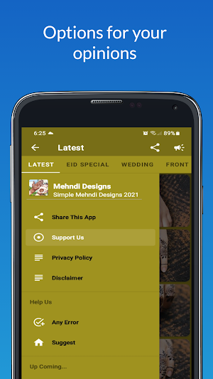 Simple Mehndi Designs 2021 Screenshot 3