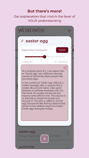 WordWise AI Dictionary Screenshot 2