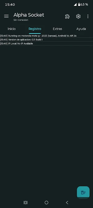 Alpha Socket Screenshot 1