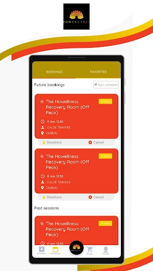 Howellness Centre Screenshot 2