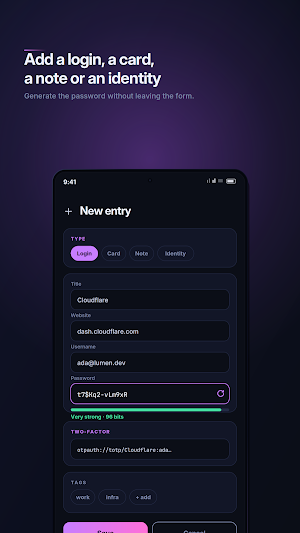 Keyward: Password Manager Screenshot 1