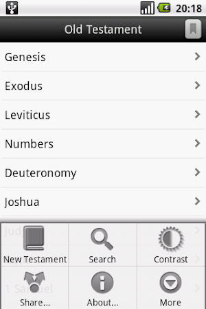 Holy Bible (KJV) Screenshot 1