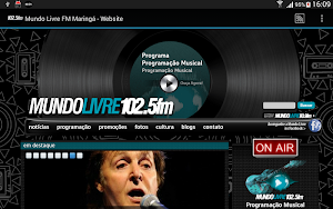 Mundo Livre FM Maringá Screenshot 3
