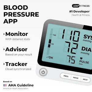 Blood Pressure App - Blood Pressure Monitor Screenshot 0