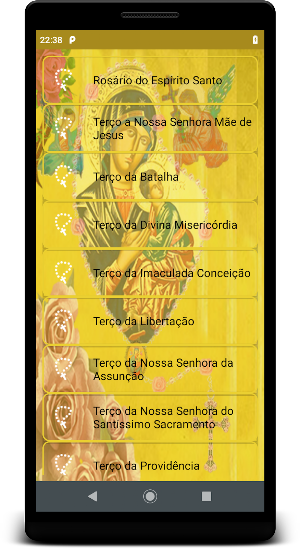 Holy Rosary Women with audio in Portuguese Screenshot 3