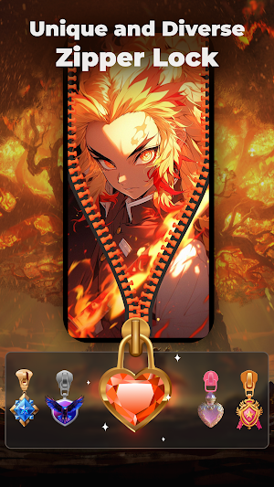 Zipper Lock Screen - Zip Lock Screenshot 3