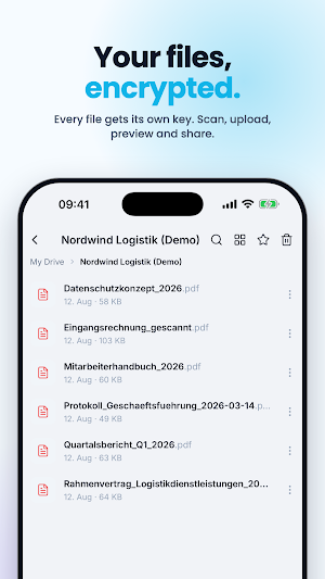 SafeCloud: Files & Private AI Screenshot 1