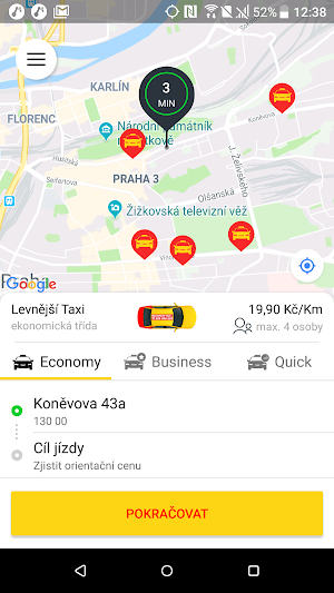 LEVNĚJŠÍ TAXI Screenshot 0