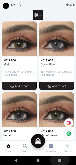Marvel lenses Screenshot 0