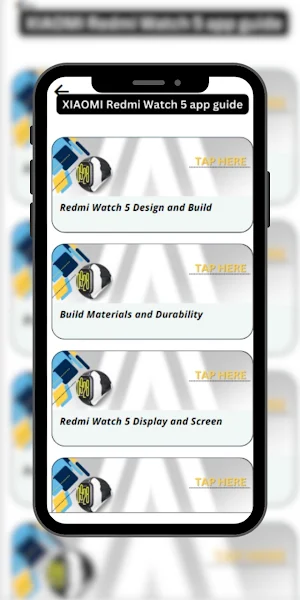 Xiaomi Redmi Watch 5 App Guide Screenshot 2
